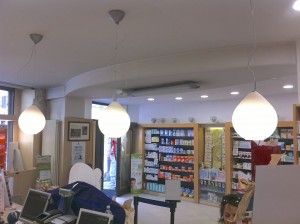 Illuminazione Led Farmacia Balbis Cornigliano Genova